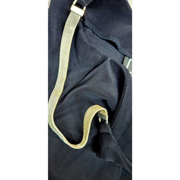 Vtg 80s City Triangles Little Black Dress Silver Mesh Straps S Whimsey goth S/M - Picture 5 of 5